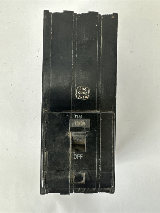 SQUARE D Q13100 CIRCUIT BREAKER 100AMP 240VAC 3POLE