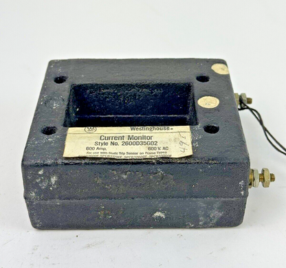 WESTINGHOUSE - 2600D35G02 - MONITOR FOR TYPE SPCB 600 - 600 A/ 600 VAC