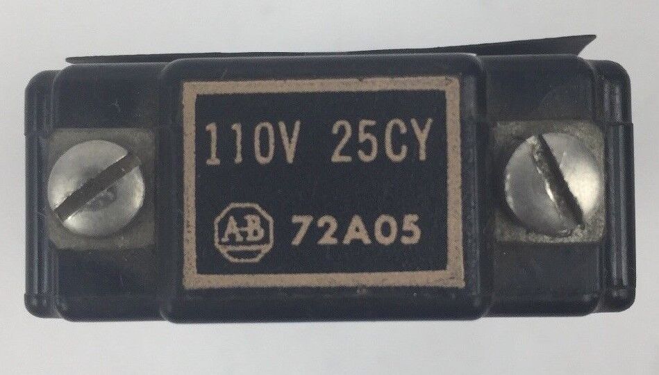 ALLEN BRADLEY 72A05 COIL 110V 25CY