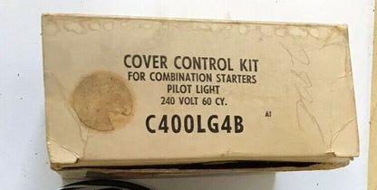 CUTLER HAMMER C400LG4B COVER CONTROL KIT 240V 60CY SER.A1 BLANK