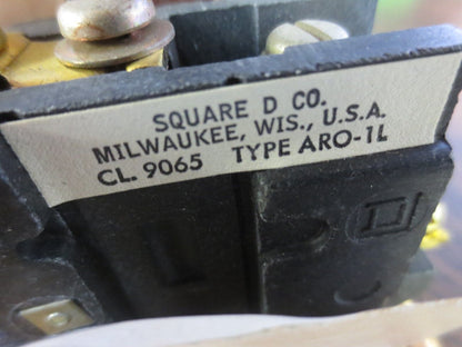 SQUARE D CLASS 9065 ARO-1L / AR0-1L THERMAL OVERLOAD RELAY 78041 - NEW SURPLUS