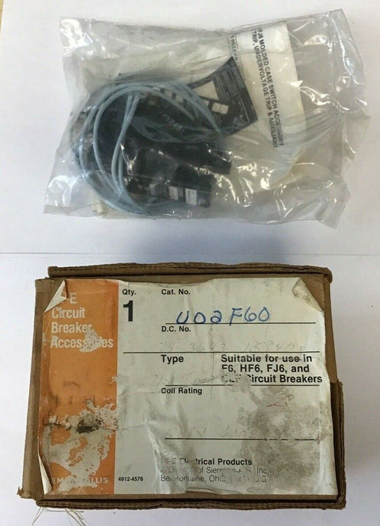 ITE CIRCUIT BREAKER U02F60 208V 60HZ 0.018A COIL