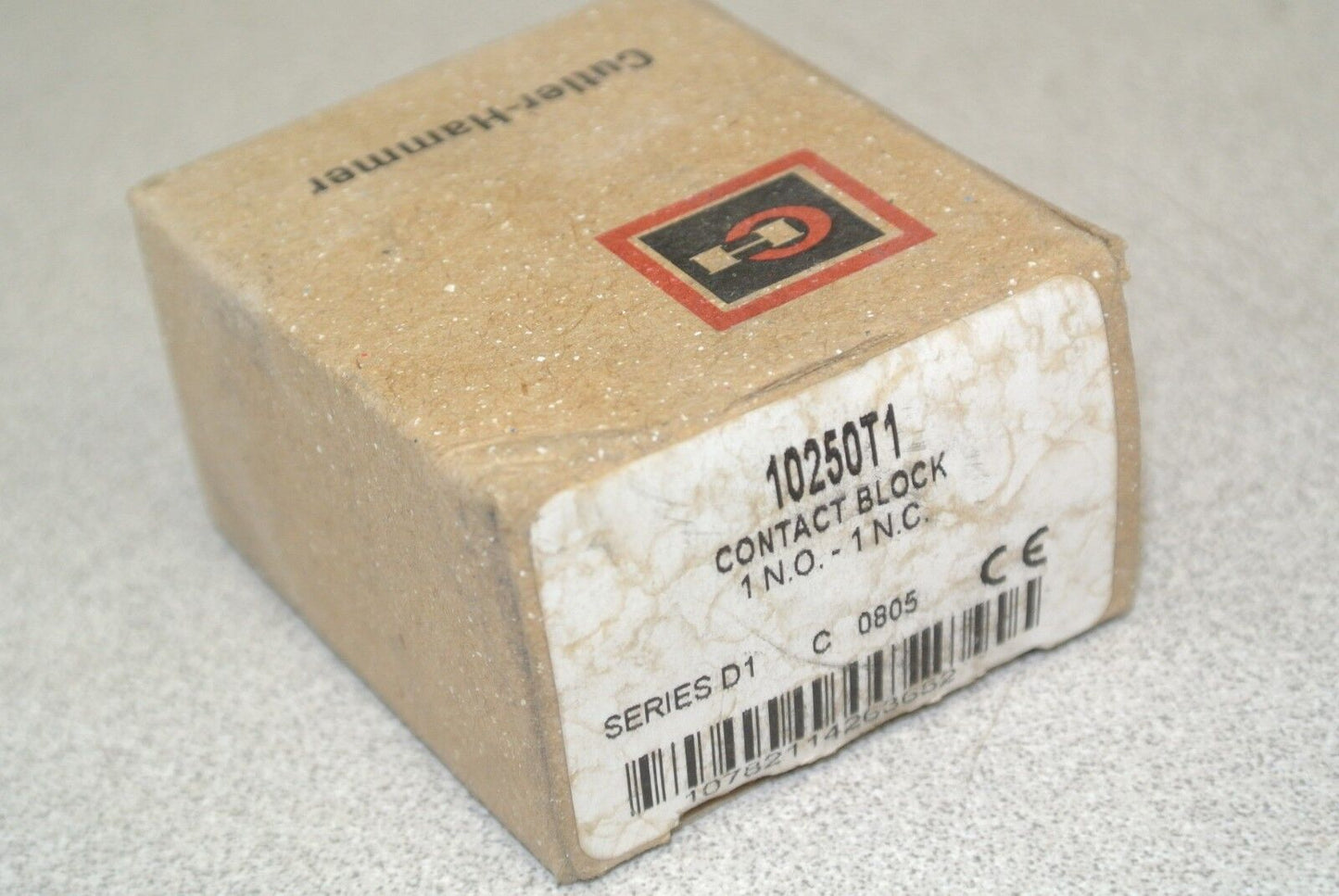 CUTLER-HAMMER 10250T1 CONTACT BLOCK / 1 N.O. / 1 N.C. / NEW SURPLUS