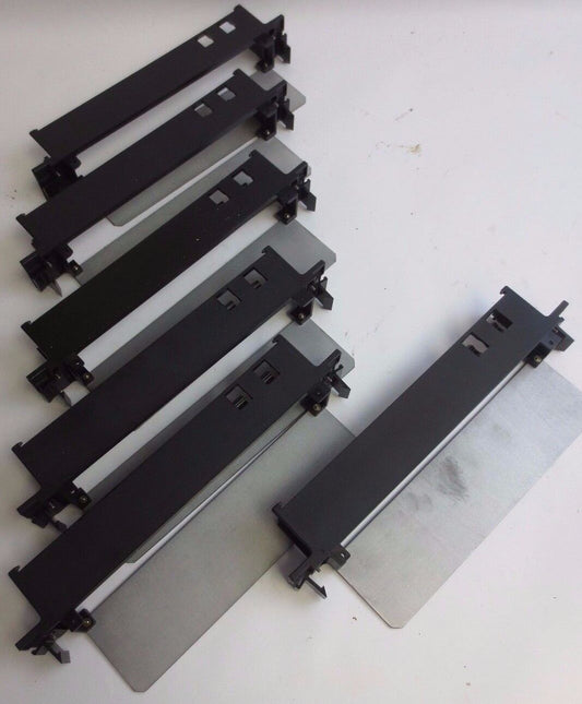 GE FANUC 44C715527-001 MODULE CASING - LOT of 7 (1 w/COVER/DOOR, 6 w/OUT)