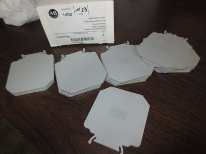 ALLEN-BRADLEY 1492-PP35 PARTITION PLATES - NEW SURPLUS - LOT of 23