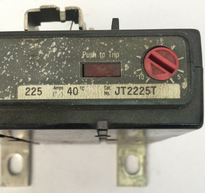 WESTINGHOUSE JT2225T TRIP UNIT 225AMP 2POLE