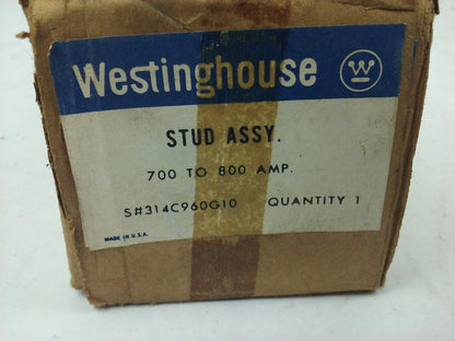 WESTINGHOUSE  314C960G10, STUD ASSEMBLY, 700-800AMP, NEW OTHER, 314C960G