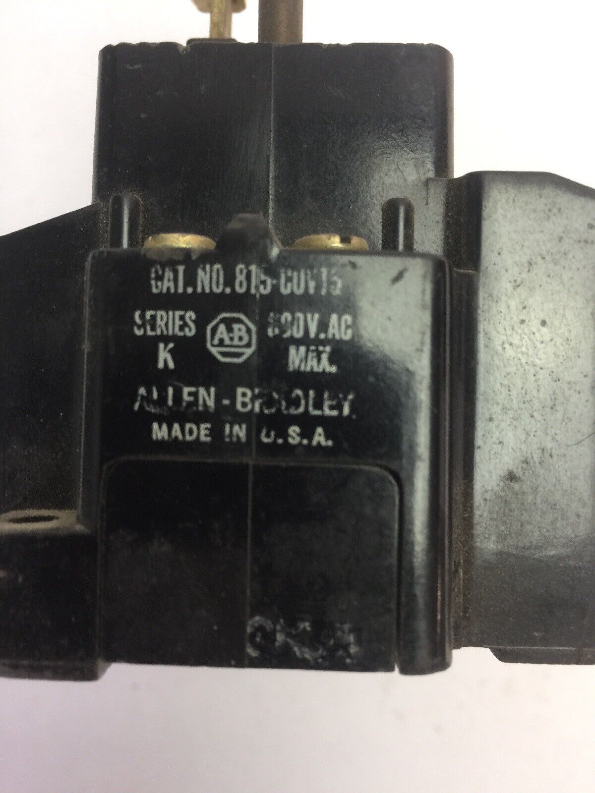 ALLEN BRADLEY 815-COV15 OVERLOAD RELAY 600VAC SERIES K