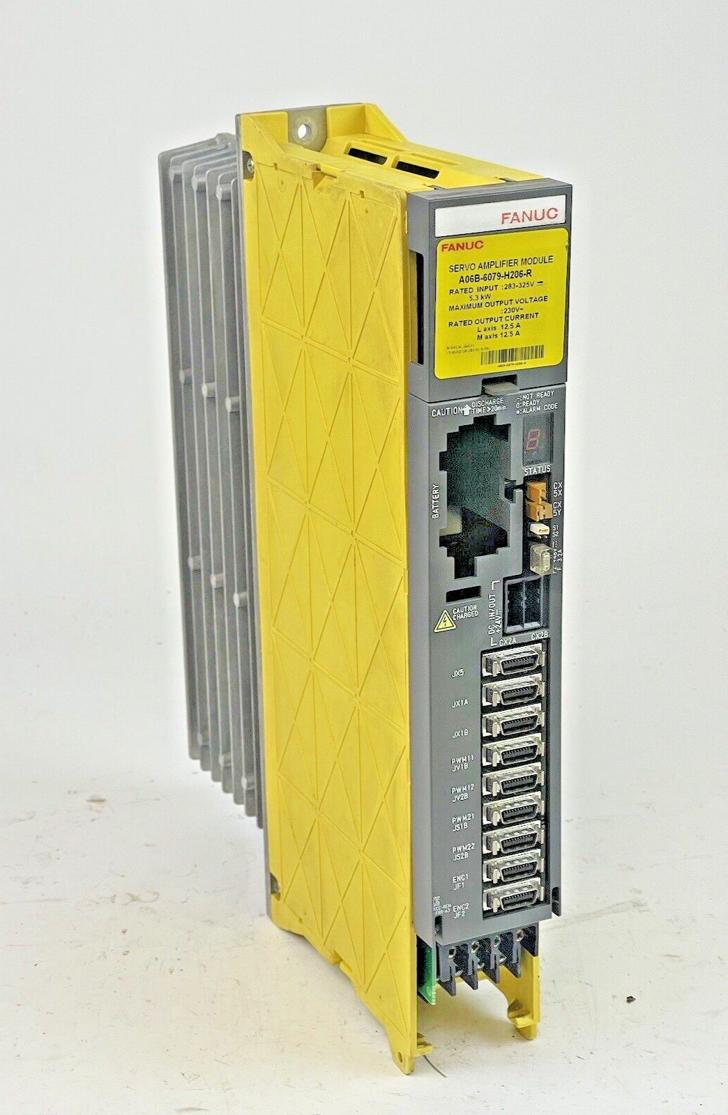 FANUC - A06B-6079-H206-R - SERVO AMPLIFIER MODULE - 283-325V, 5.3kW, 12.5 A