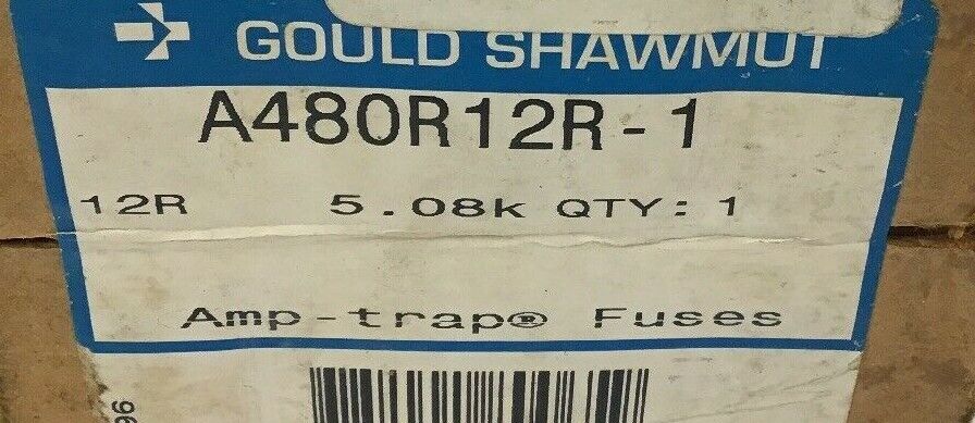 GOULD SHAWMUT A480R12R-1 2400V/4800V 50/60HZ DESIGNATION 12R 508KV