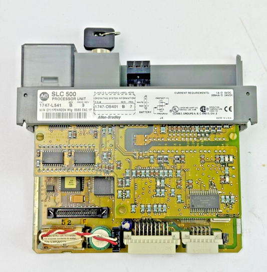 ALLEN-BRADLEY - 1747-L541 SER. B PROC REV: 3 - SLC 5/04 CPU PROCESSOR *NO DOOR