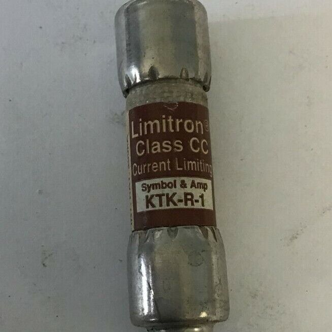 BUSSMANN LIMITRON KTK-R-1 FUSE 1AMP 600VAC 200KA ***LOTOF7***