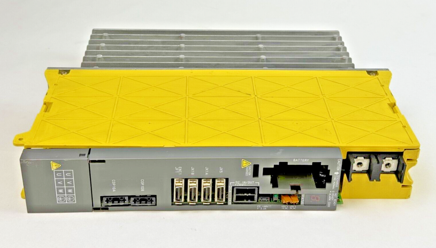 FANUC - A06B-6096-H116 SER. B - SERVO AMPLIFIER MODULE - TYPE SVM1-130S FS ALPHA