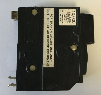 SQUARE D QO120K ALLEN WRENCH CIRCUIT BREAKER 20A 120/240VAC 50/60HZ  1POLE