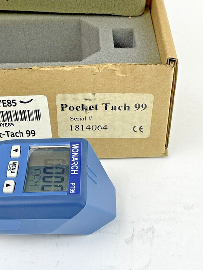 MONARCH - PT99 - POCKET TACHOMETER - POCKET TACH 99 - 5-99,999 RPM