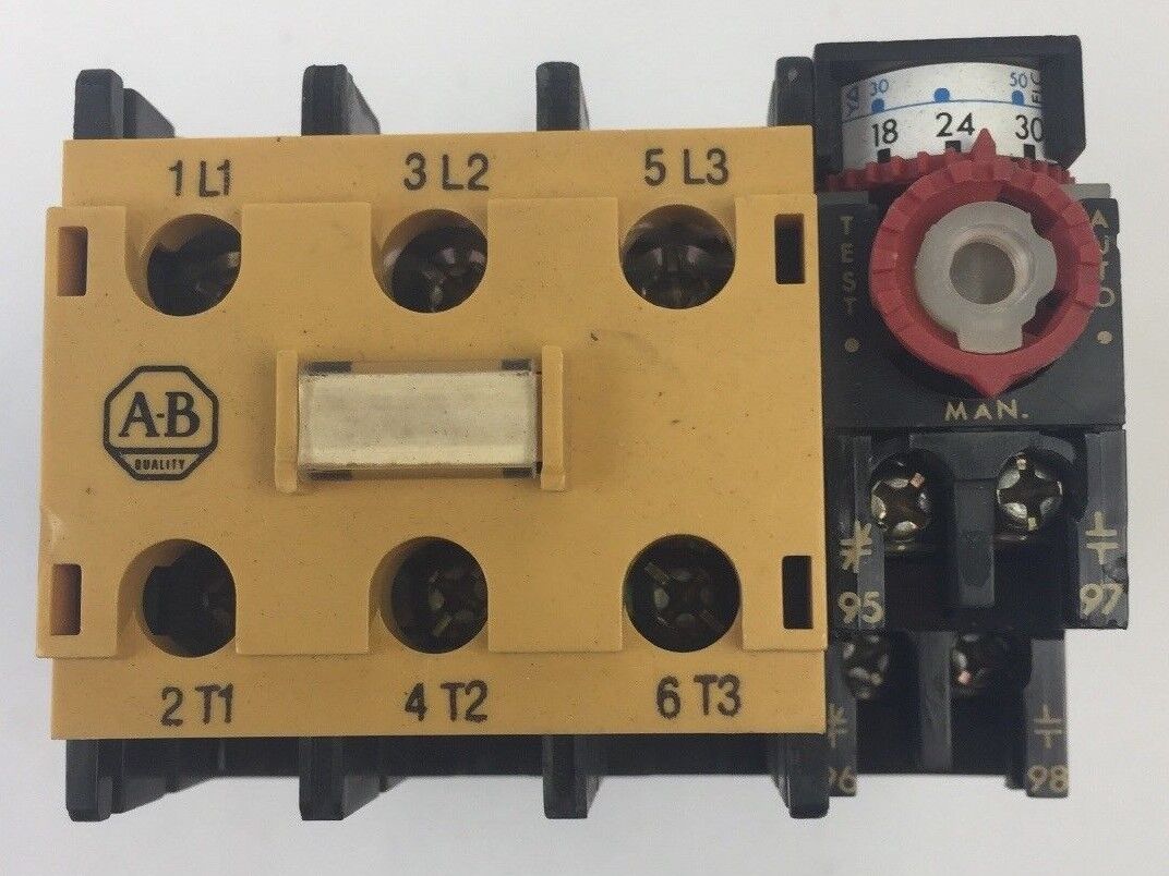 ALLEN BRADLEY 193-CPC30 OVERLOAD RELAY 18-30A