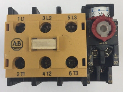 ALLEN BRADLEY 193-CPC30 OVERLOAD RELAY 18-30A