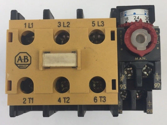 ALLEN BRADLEY 193-CPC30 OVERLOAD RELAY 18-30A