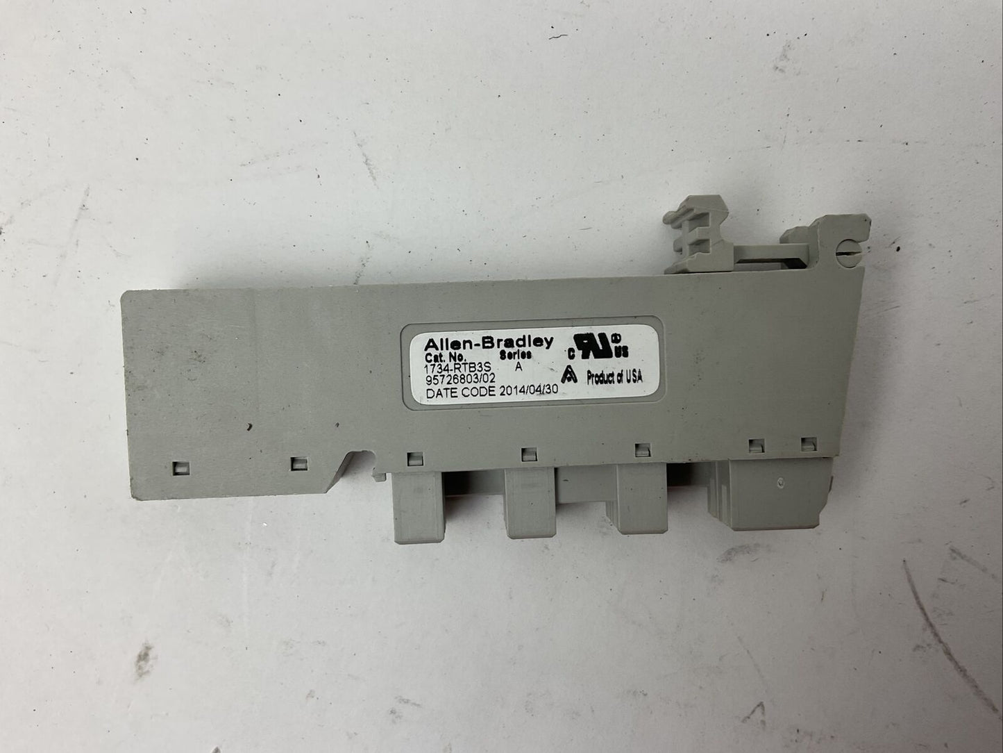 ALLEN BRADLEY 1734-RTB3S SER A TERMINAL BLOCK (LOT OF 8)