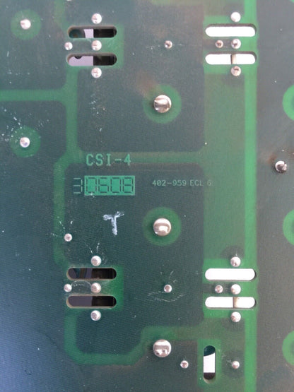 UNICO CSI-4 CIRCUIT BOARD 402-959 ECL 6 322290.004