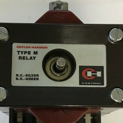 CUTLER HAMMER TYPE M LATCHED RELAY D26MR312A SER.A3