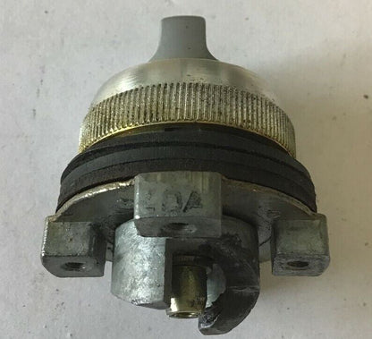 CLARK ZDA-C3A SELECTOR SWITCH OPERATOR OILTIGHT TYPE HO 600VAC