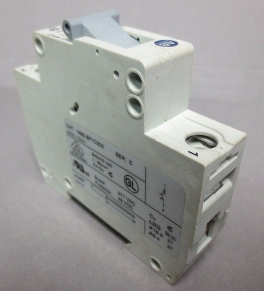 ALLEN-BRADLEY 1492-SP1C200 Ser. C CIRCUIT BREAKER, 20A
