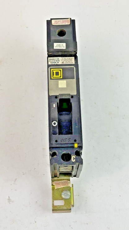 SQUARE D - FHB16090C - I-LINE MOLDED CASE CIRCUIT BREAKER - 1 POLE/ 90 A/ 277VAC