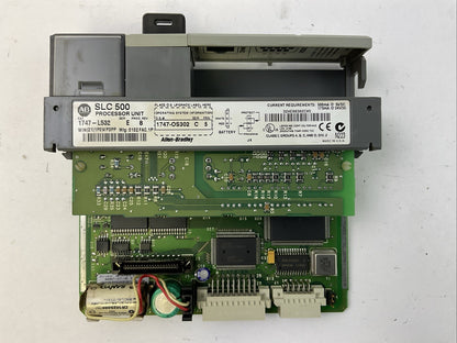 ALLEN BRADLEY 1747-L532 SER E PROC REV 8 SLC500 PROCESSOR 1747-OS302 SER C FRN 5