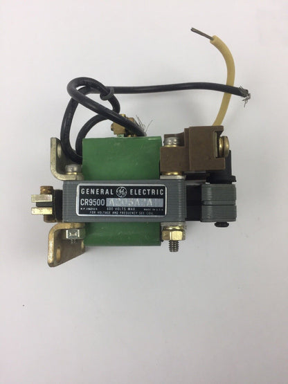 GE CR9500A203A2A SOLENOID 115 VDC PUSH FORM END MGT