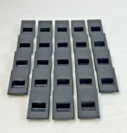 GE? - *LOT OF 23* - PART NUMBER UNKNOWN - 2-1/4" FRONT PLATE FILLER - 23 PIECES