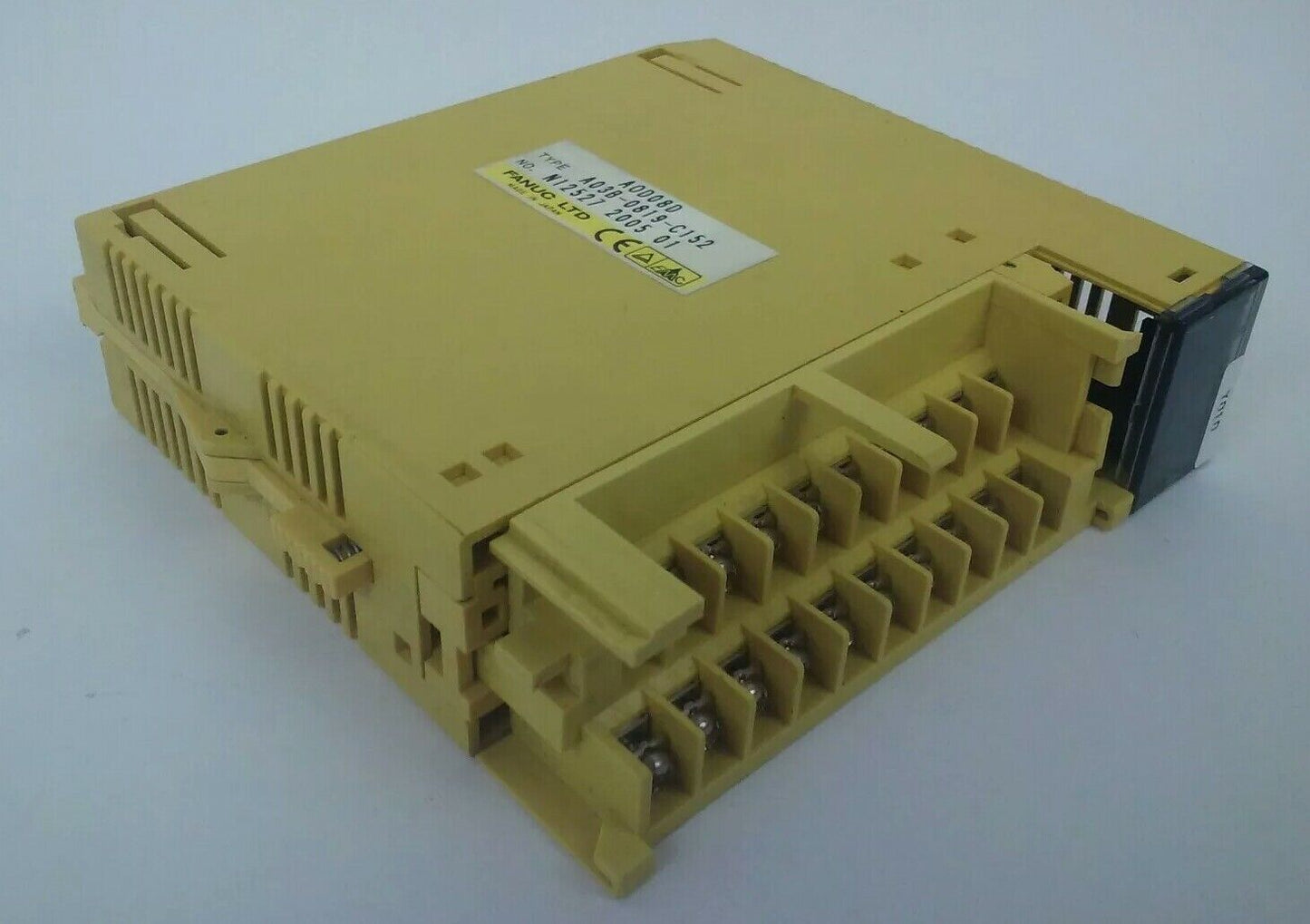 FANUC AOD08D TYPE A03B-0819-C152 INTERFACE MODULE (LOT OF 2) MISSING COVER DOOR