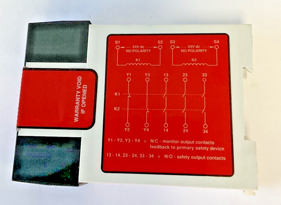 BANNER IM-T9A SAFETY RELAY 24VDC 250VAC 6A