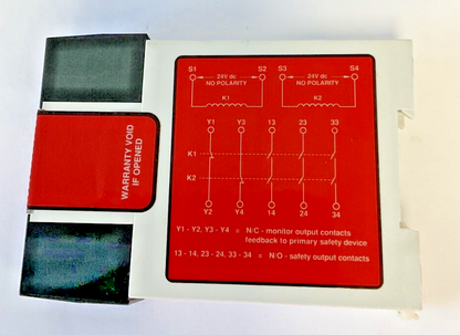 BANNER IM-T9A SAFETY RELAY 24VDC 250VAC 6A
