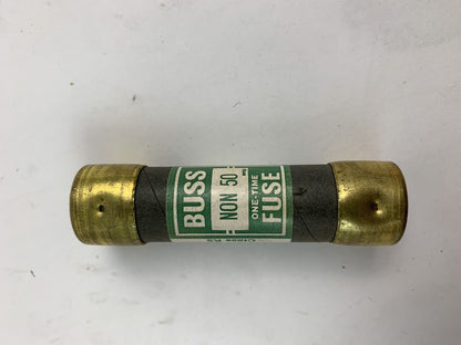 Bussmann One-Time NON 50 50A 250V Fuse "Lot of 12"