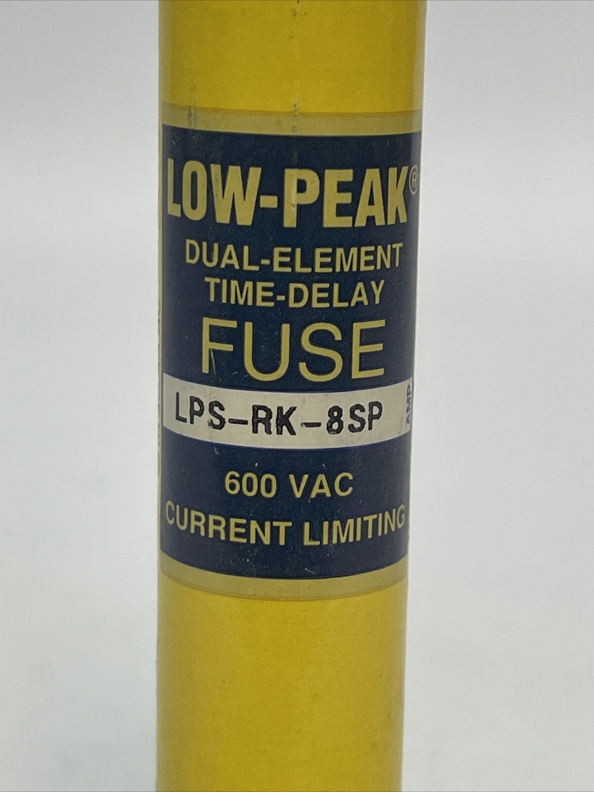 BUSSMANN LPS-RK-8SP LOW-PEAK DUAL ELEMENT 600VAC 8AMP TIME-DELAY (LOT OF 10)