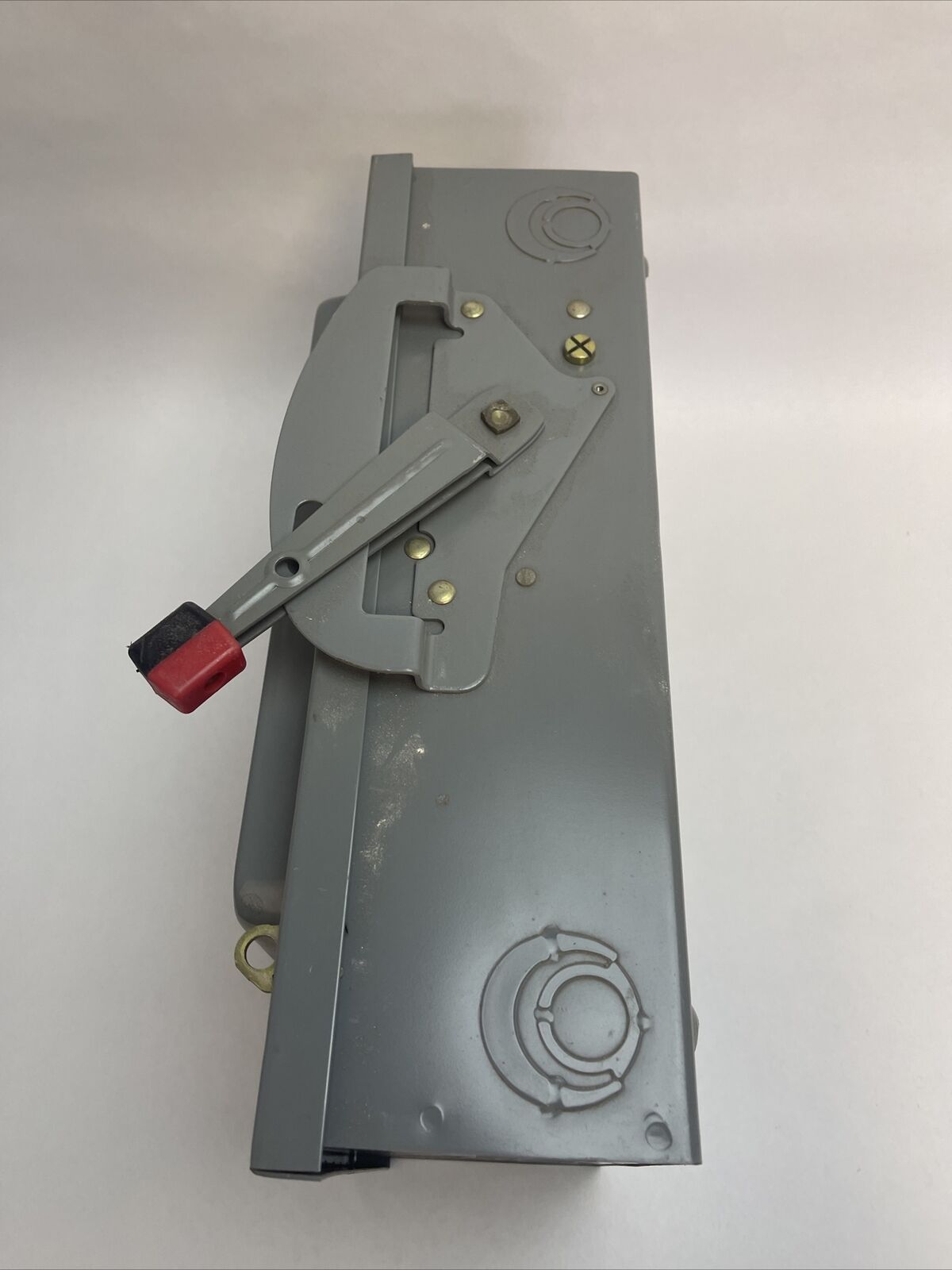 SQUARE D H-421-2 FUSIBLE SAFETY SWITCH SERIES E1 240VAC 30AMP 10HP 4POLE
