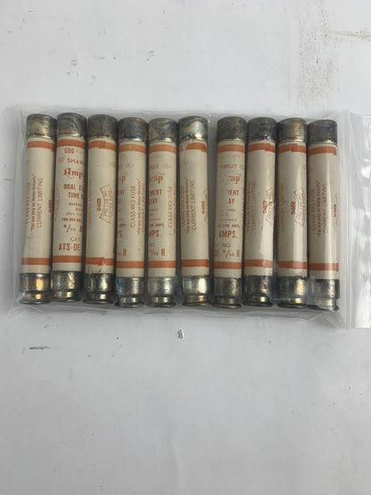 Shawmut Amp-trap ATS-DE8/10R 8/10A 600V Fuse "Lot of 10"