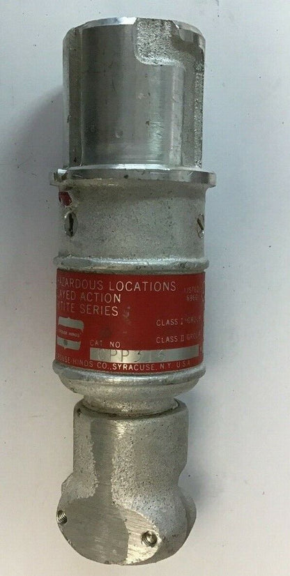 CROUSE-HINDS CPP316 ARKTITE SERIES EXPL.-PROOF DELAYED-ACTION PLUG CLASS CD