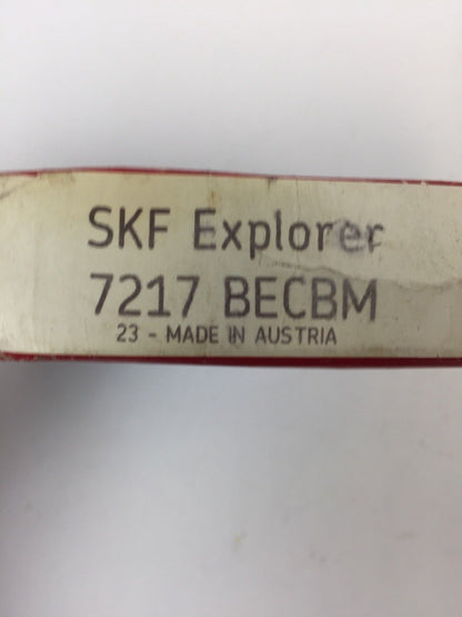 SKF 7217 BECBM ANGULAR CONTACT BALL BEARING