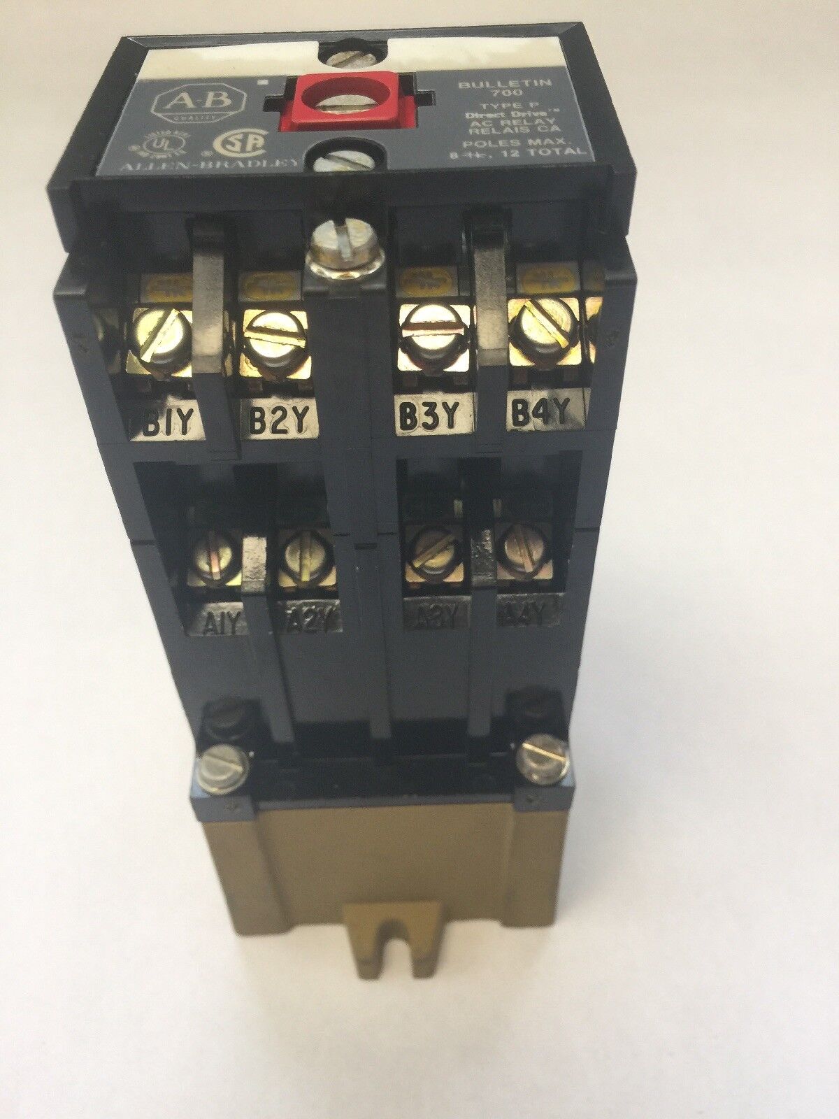 ALLEN BRADLEY 700-P800A1 AC RELAY 115-120V 60HZ 110V 50HZ SER A