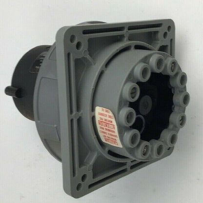 HUBBELL 560B5W WATERTIGHT INLET PIN&SLEEVE 4POLE 5 WIRE 60A 347/600VAC