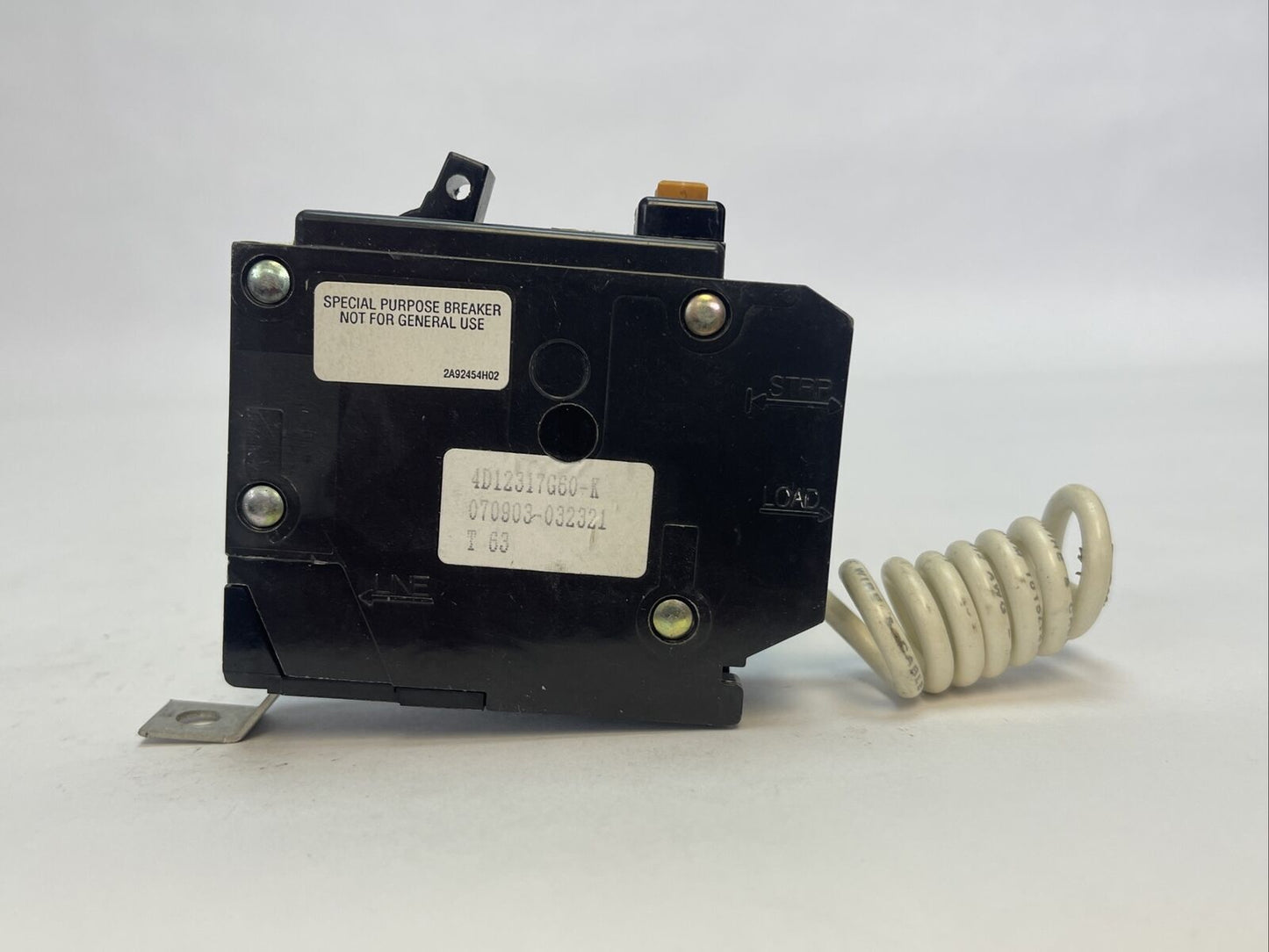 CUTLER HAMMER QBHGFEP1020 QUICKLAG GROUND FAULT CIRCUIT BREAKER 20A 1P 120VAC