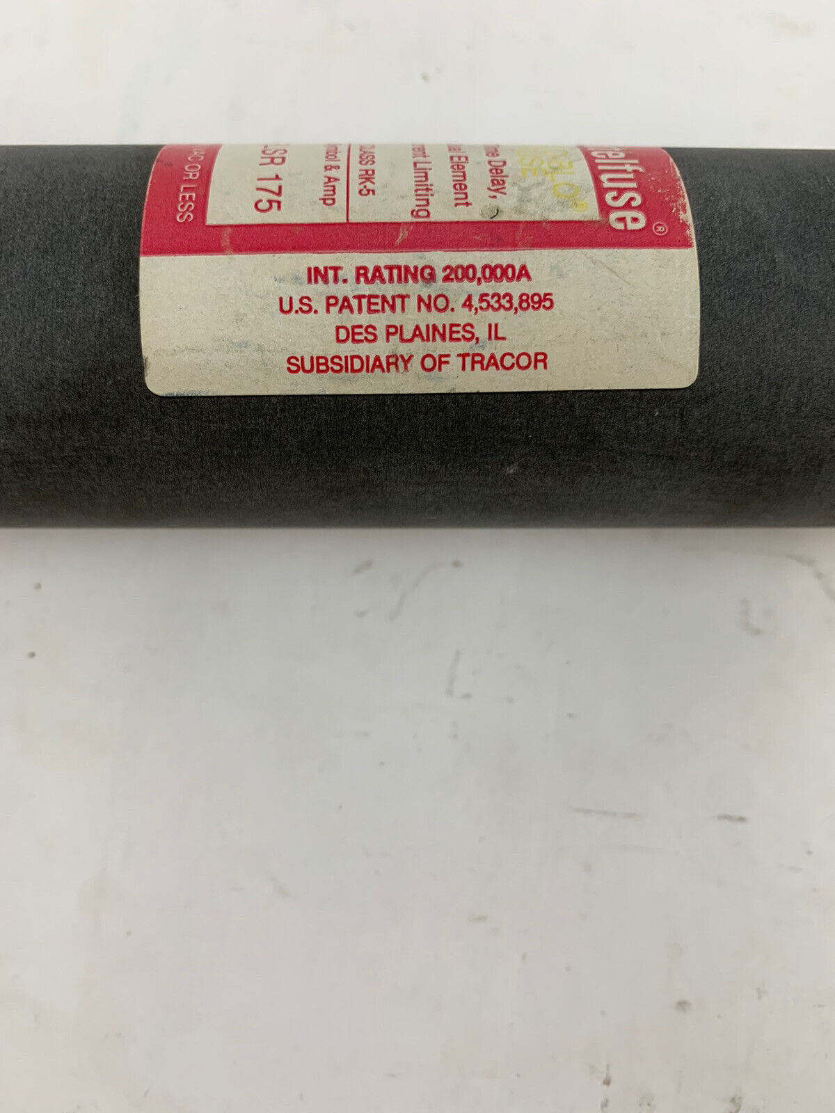 Littelfuse Slo-Blo FLSR175 175A 600V Class RK5 Fuse "Lot of 3"