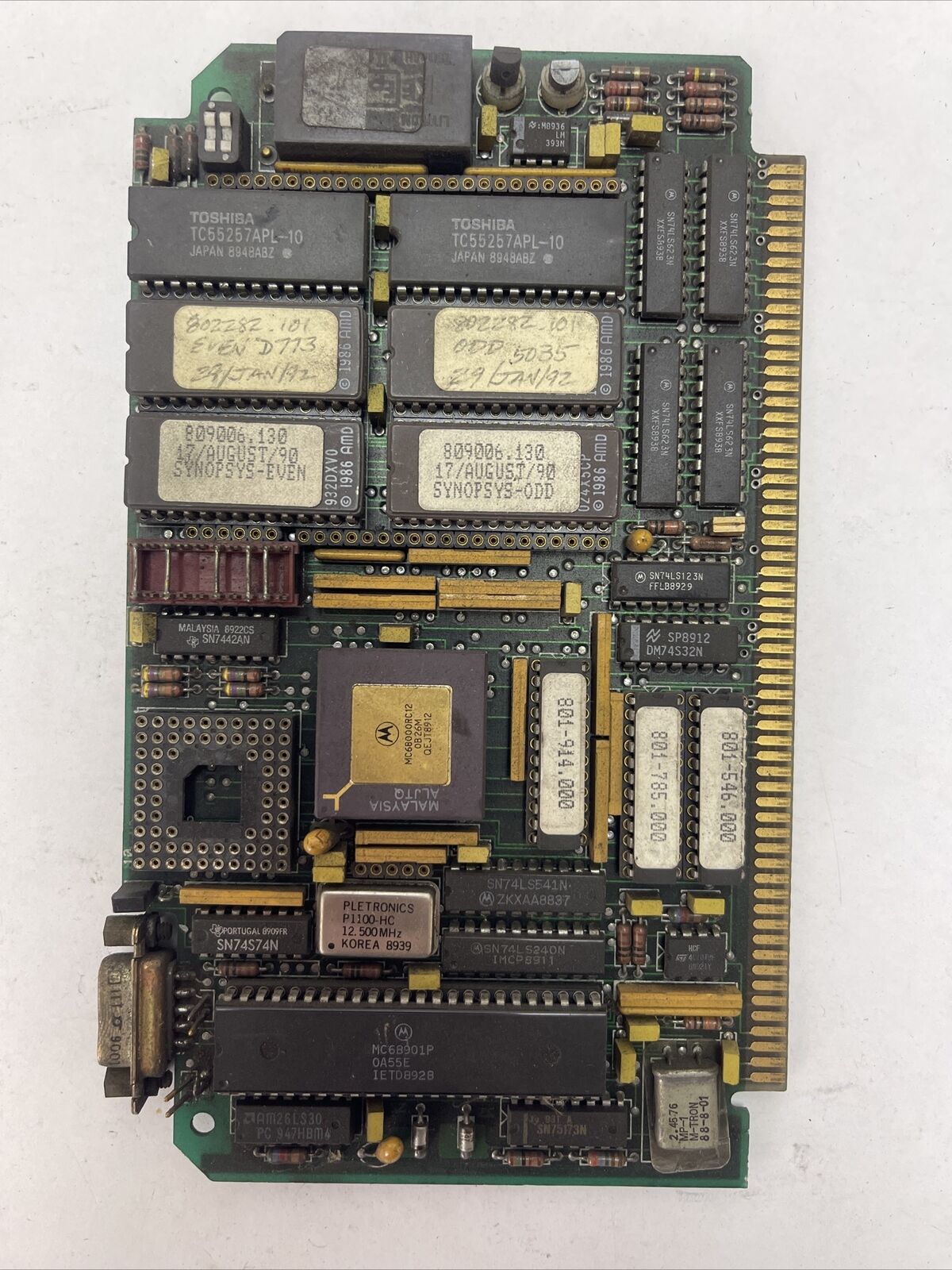 UNICO 309-595 REV. 7 PROCESSOR MEMORY CIRCUIT BOARD 400079 REV. 3