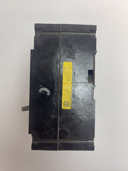 SQUARE D FA3600712M CIRCUIT BREAKER 600VAC 7AMP 3POLE ADJ INSTA. TRIP 18-58AMP