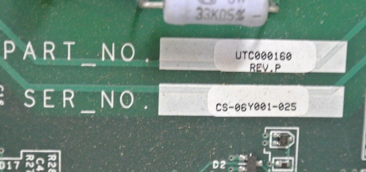 YASKAWA UTC000160, Rev. P - CIRCUIT BOARD - 4PCB