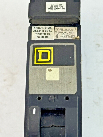 SQUARE D - FHB16070C - I-LINE MOLDED CASE CIRCUIT BREAKER - 1 POLE/ 70 A/ 277VAC