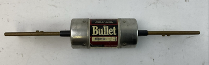 BULLET ECSR150 TIME-DELAY CURRENT-LIMITING CLASS RK5 FUSE 600VAC 150AMP