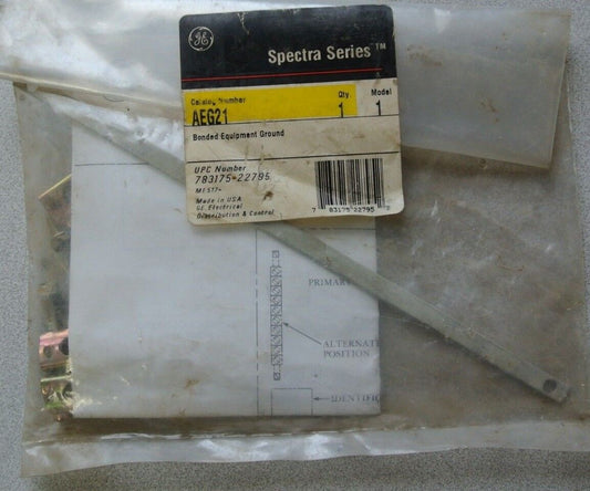 GE AEG21 - SPECTRA SERIES - BONDED EQUIPMENT GROUND - NEW SURPLUS